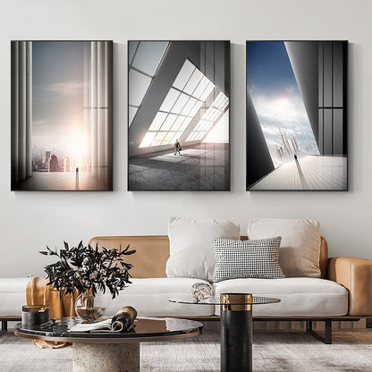 Natural Light Architecture Canvas Art