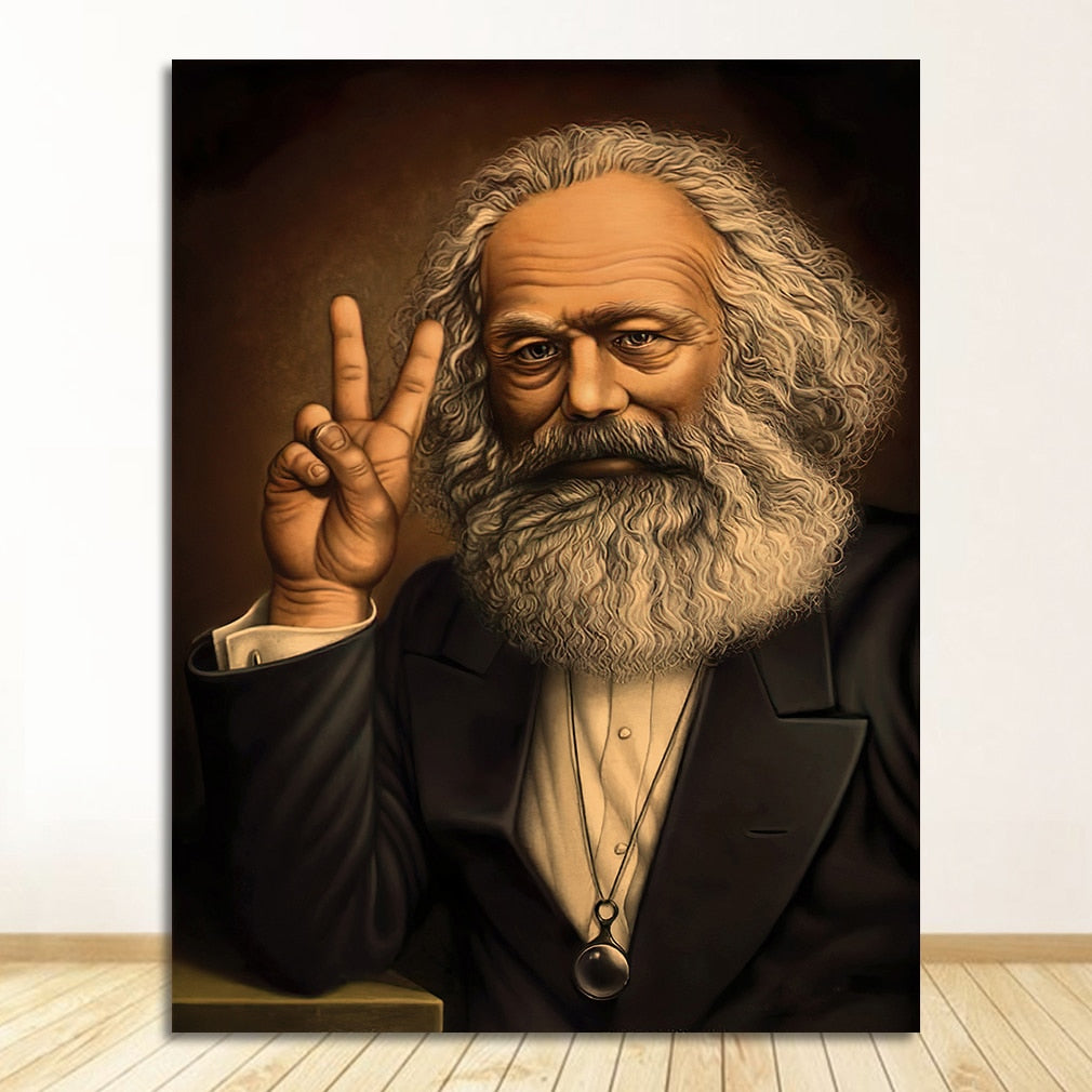 Karl Marx Canvas Art