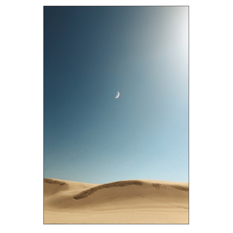 Desert and Cloud Canvas Art