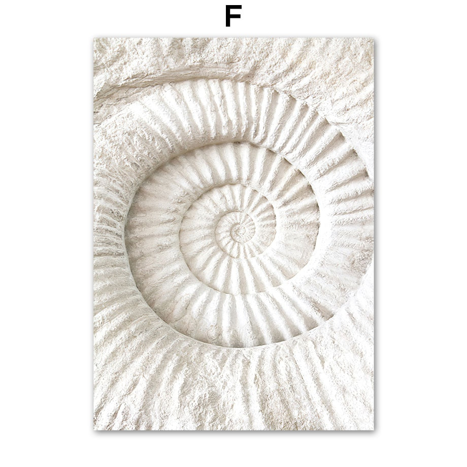 Santorini Beach Ocean Waves Sand Flower Canvas Art