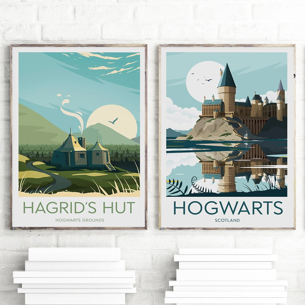 Hogwarts Castle Canvas Art