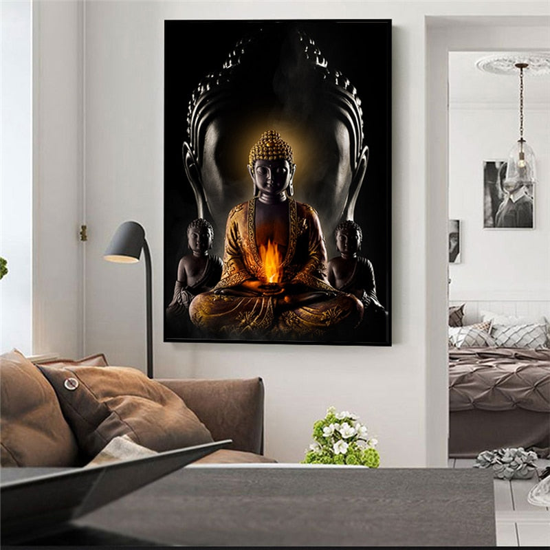 Buddha Wall Art Canvas