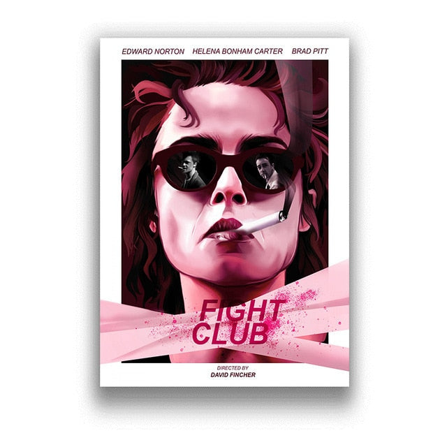 Fight Club Movie Canvas Art