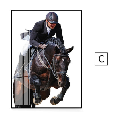 Horse Racing Canvas Art