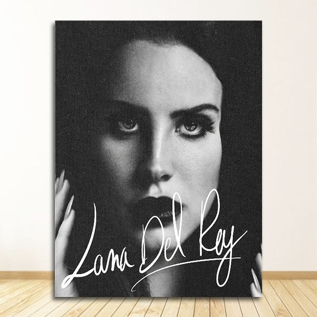 Lana Del Rey Pop Art Wall Art Canvas