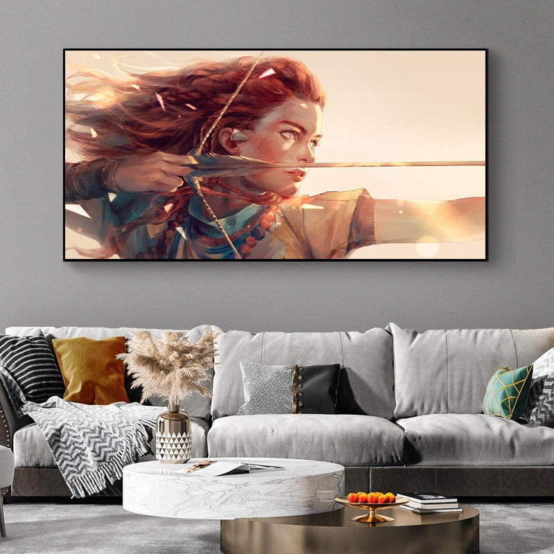 Beautiful Archer Canvas Art