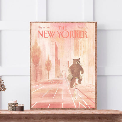 The New Yorker Magazine Covers Canvas Art