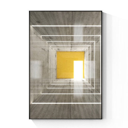 Wall Lighting Visual Building Canvas Art