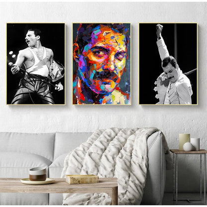 Freddie Mercury Canvas Art