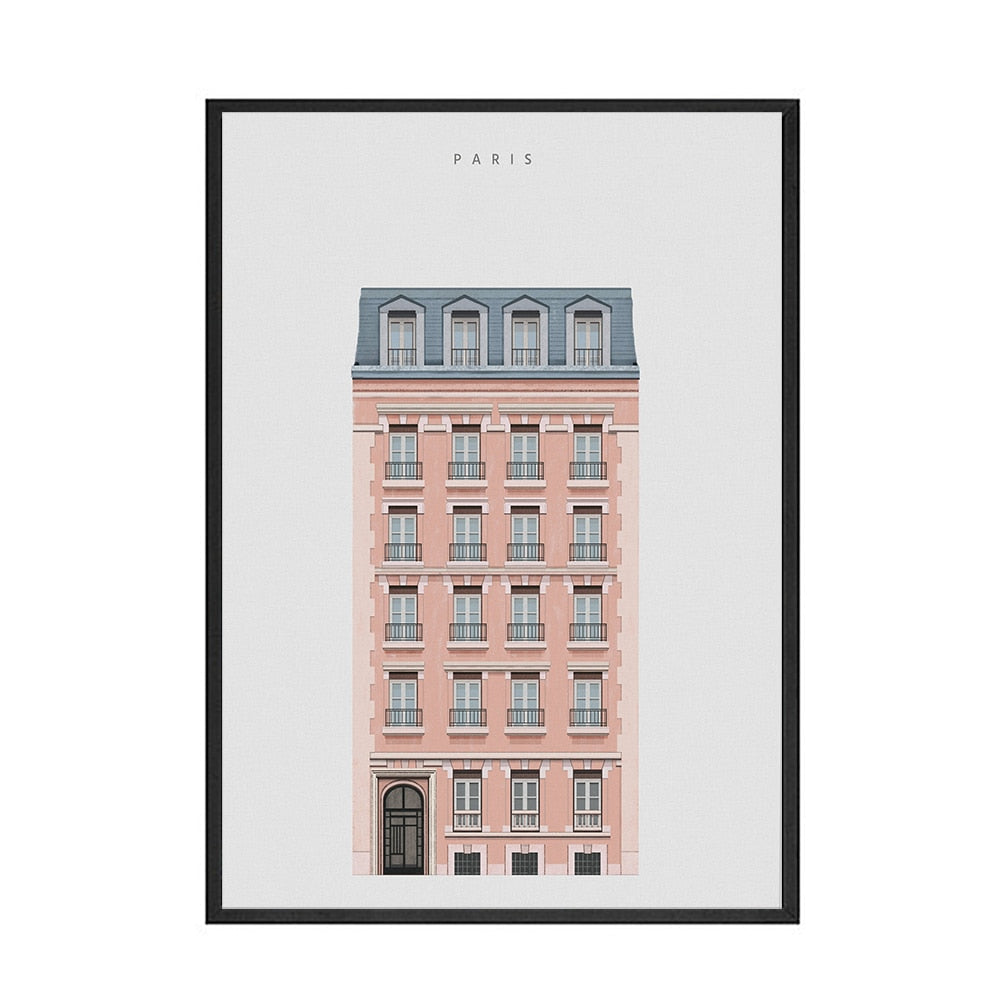 Cities Architectural Style Canvas Art