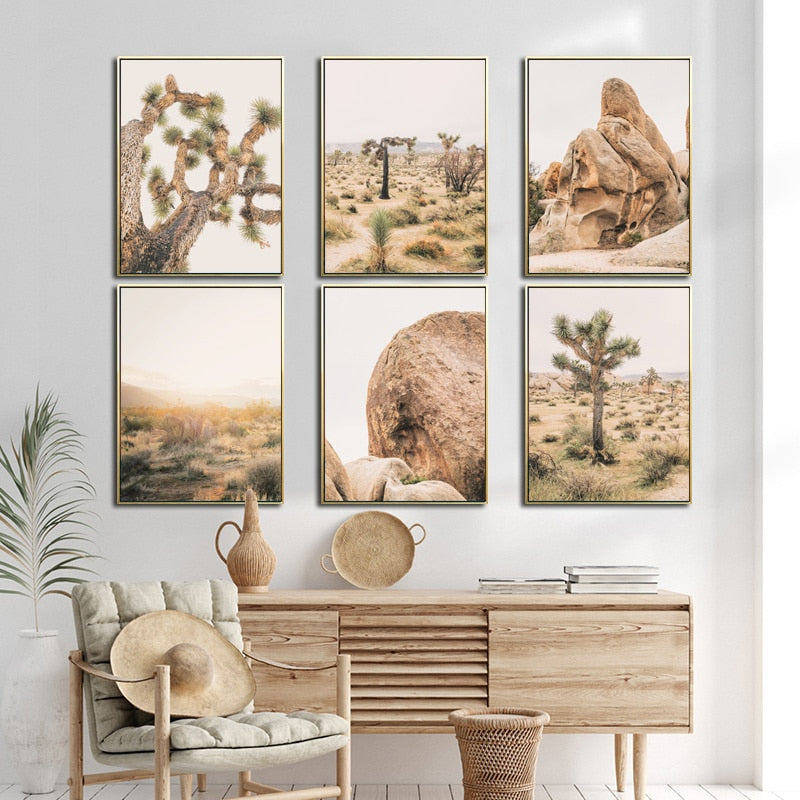 Desert Landscape Canvas Art