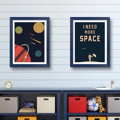 I Need More Space Astronaut Canvas Art