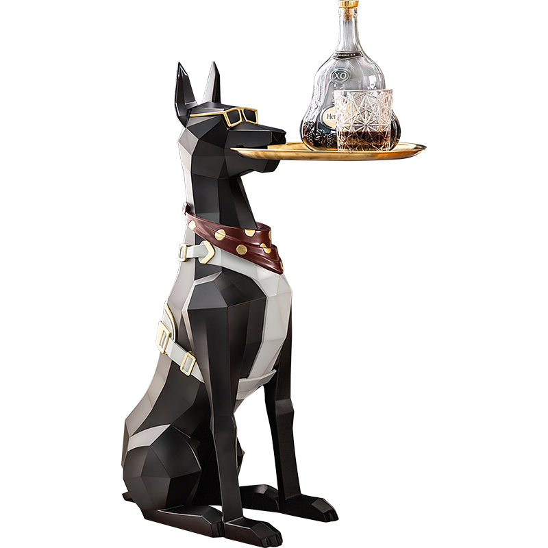 Servant Dog Statue