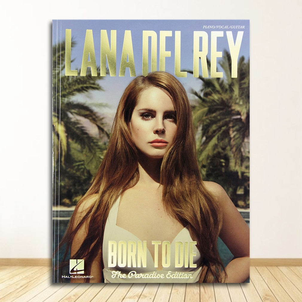 Lana Del Rey Pop Art Wall Art Canvas