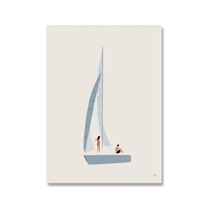 Sailboat Nautical Canvas Art