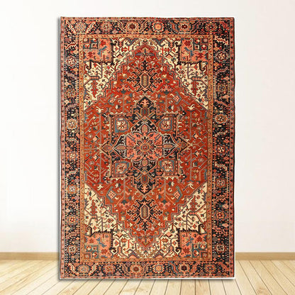 Antique Persian Carpet Retro Wall Art Canvas