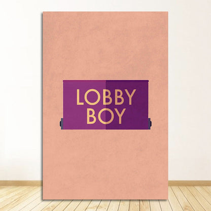 Grand Budapest Hotel Art Canvas