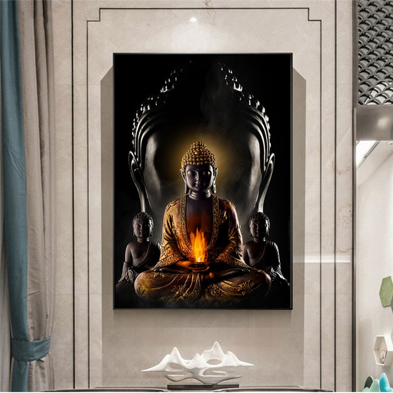 Buddha Wall Art Canvas