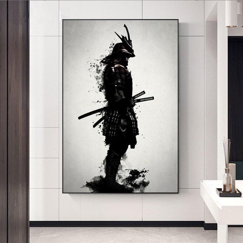 Japanese Samurai Canvas Art