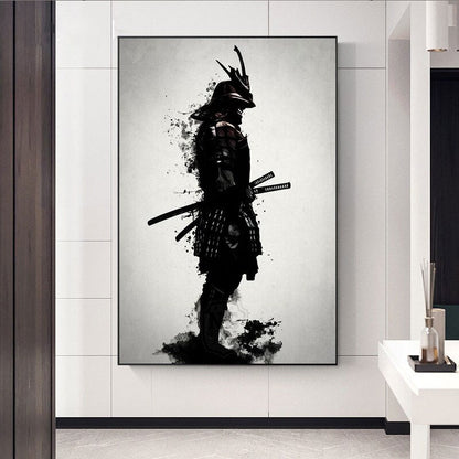 Japanese Samurai Canvas Art