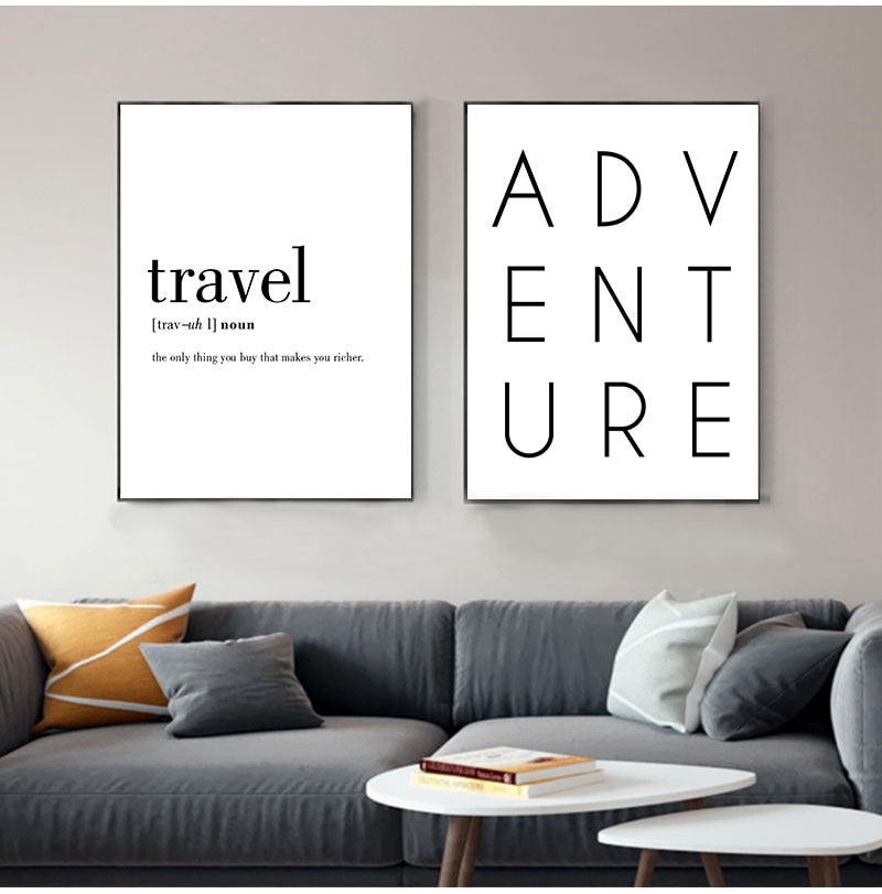 Airport Departure Board Canvas Art