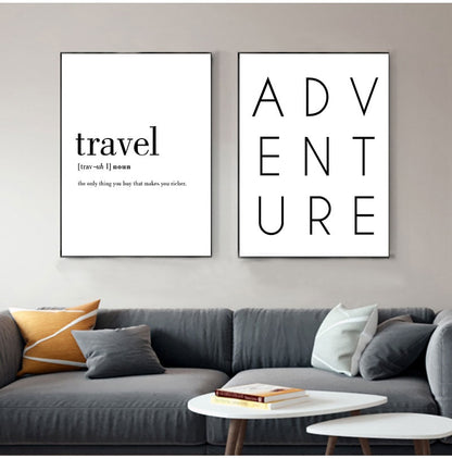 Airport Departure Board Canvas Art