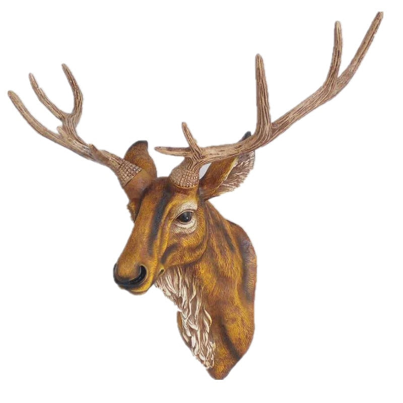 Faux Taxidermy Deer Head Wall Decor