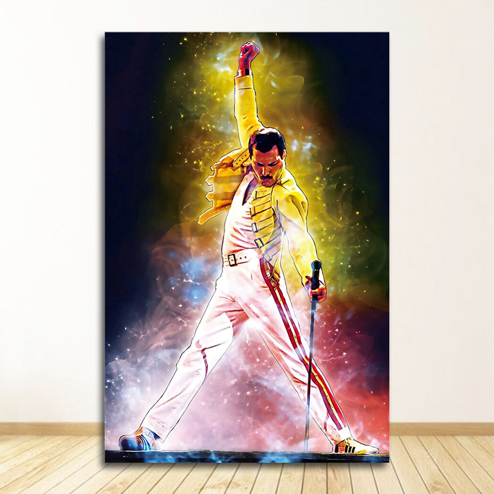 Freddie Mercury Canvas Art