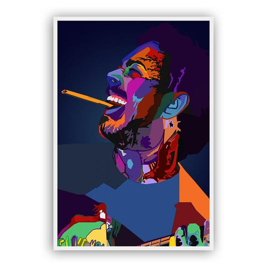 Kurt Cobain Anderson Paak Ariana Grande Celebrity Canvas Art