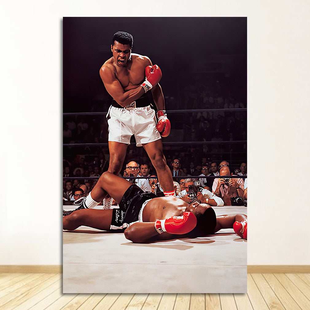 Boxer Muhammad Ali Canvas Art