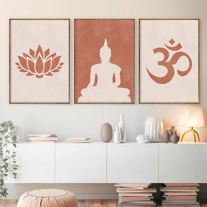 Yoga Meditation Buddha Canvas Art