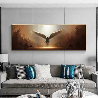 The Archangel of Justice Tyrael Canvas Art