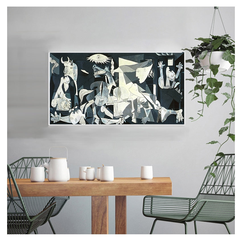 Guernica by Pablo Picasso Art Canvas