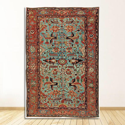 Antique Persian Carpet Retro Wall Art Canvas