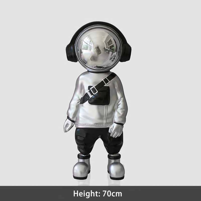 Astronaut with Headphone Statue