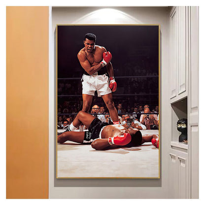 Boxer Muhammad Ali Canvas Art