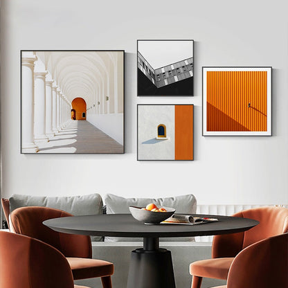 Modern Architectural Canvas Art