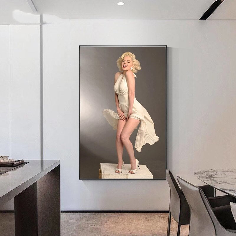 Classic Marilyn Monroe Canvas Art