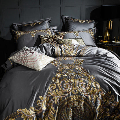 Basalt Palace Duvet Cover Bedding Set