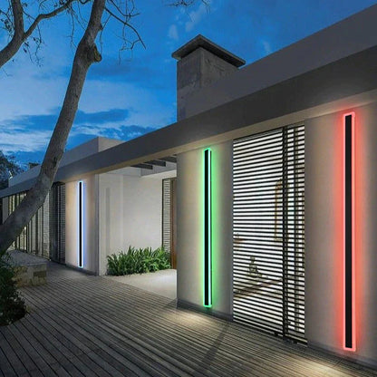 Rgb Outdoor Minimalist Ip65 Wall Lamp Led Atmosphere Lighting