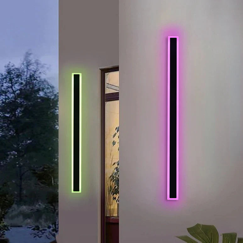 Rgb Outdoor Minimalist Ip65 Wall Lamp Led Atmosphere Lighting