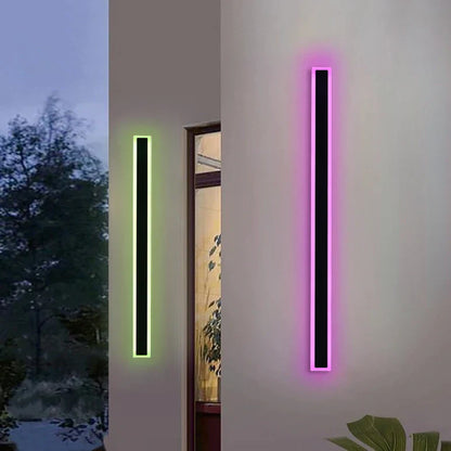 Rgb Outdoor Minimalist Ip65 Wall Lamp Led Atmosphere Lighting