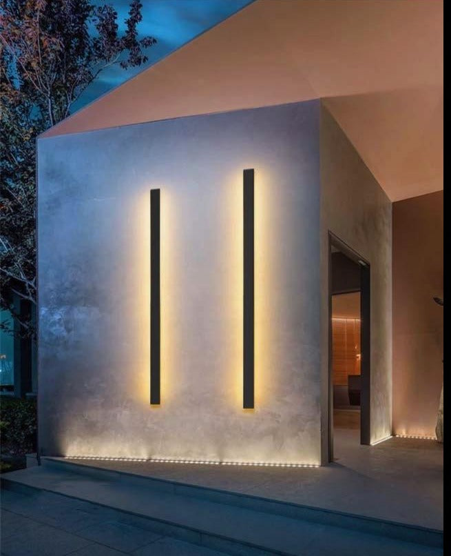 Wavey Outdoor Wall Sconce