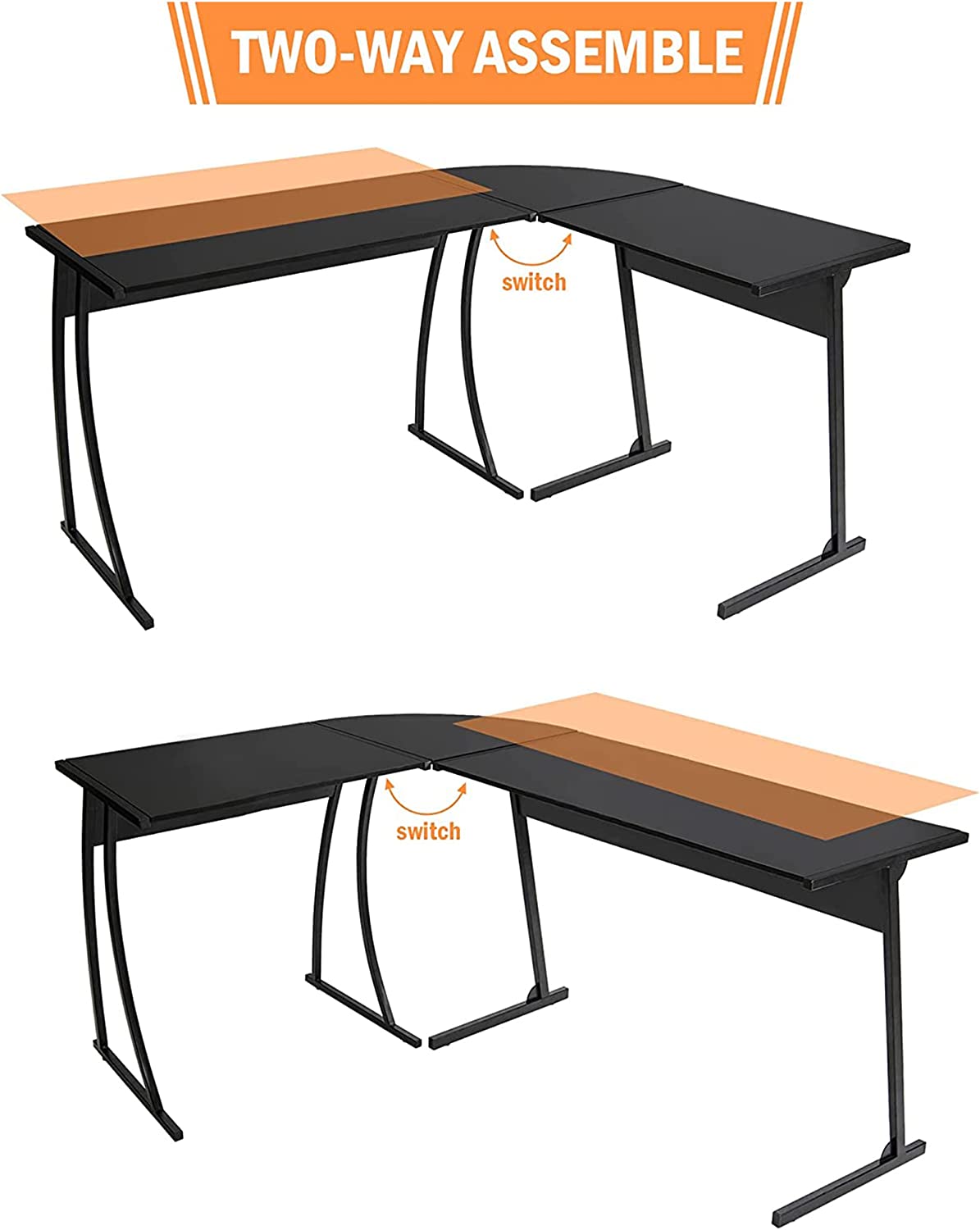 L Shaped Gaming Desk