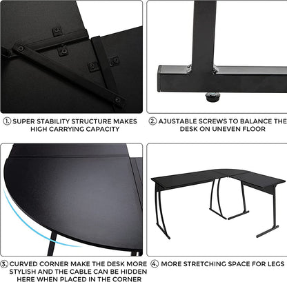 L Shaped Gaming Desk