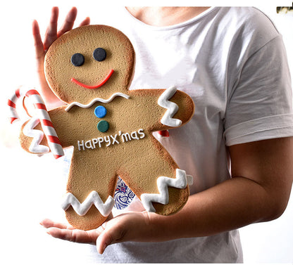 Giant Gingerbread Man Holiday Cheers Ornament