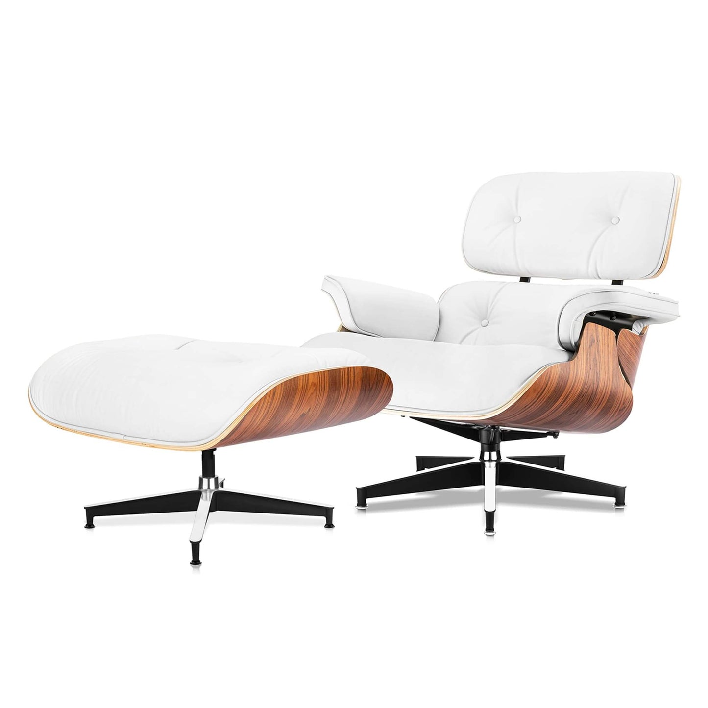 Eames Lounge Chair and Ottoman (Tall Version)