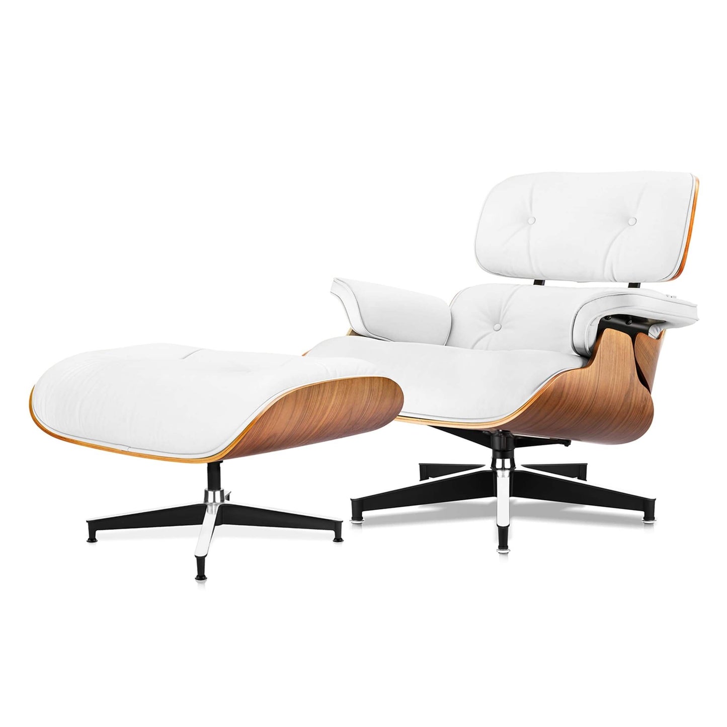 Eames Lounge Chair and Ottoman (Tall Version)