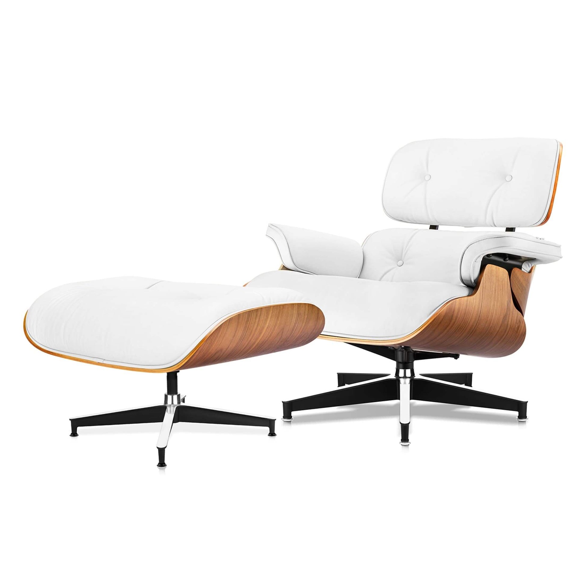 Eames Lounge Chair and Ottoman (Tall Version)