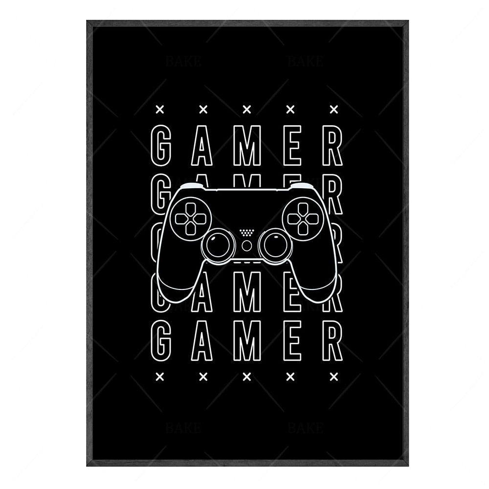 Pro Gamer Canvas Art